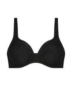 Unwattierter Bügel-BH Mesh - Schwarz -Unterwäschegeschäft 196878 5