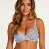 Unwattierter Bügel-BH Diva - Blau -Unterwäschegeschäft 198021 1