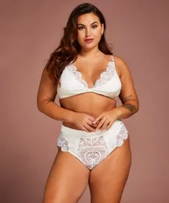 Hoher String Hannako - Weiß -Unterwäschegeschäft 198662 12