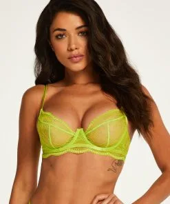 Unwattierter Bügel-BH Isabelle - Grün