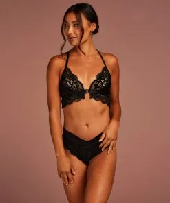 Bralette Genevieve - Schwarz -Unterwäschegeschäft 198979 3