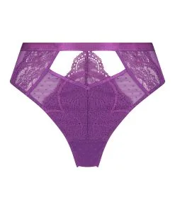 Hoch Ausgeschnittener String Nyakim - Lila 12 Hoch Ausgeschnittener String Nyakim - Lila -Unterwäschegeschäft 199005 5