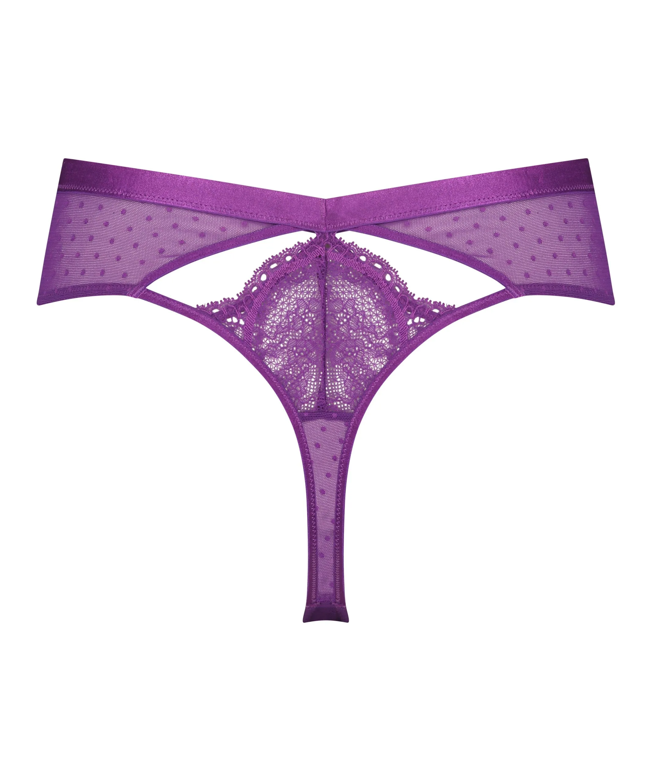 Hoch Ausgeschnittener String Nyakim - Lila 8 Hoch Ausgeschnittener String Nyakim - Lila – Bild 6