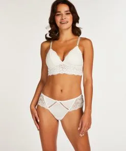 Boxerstring Yvenne - Weiß