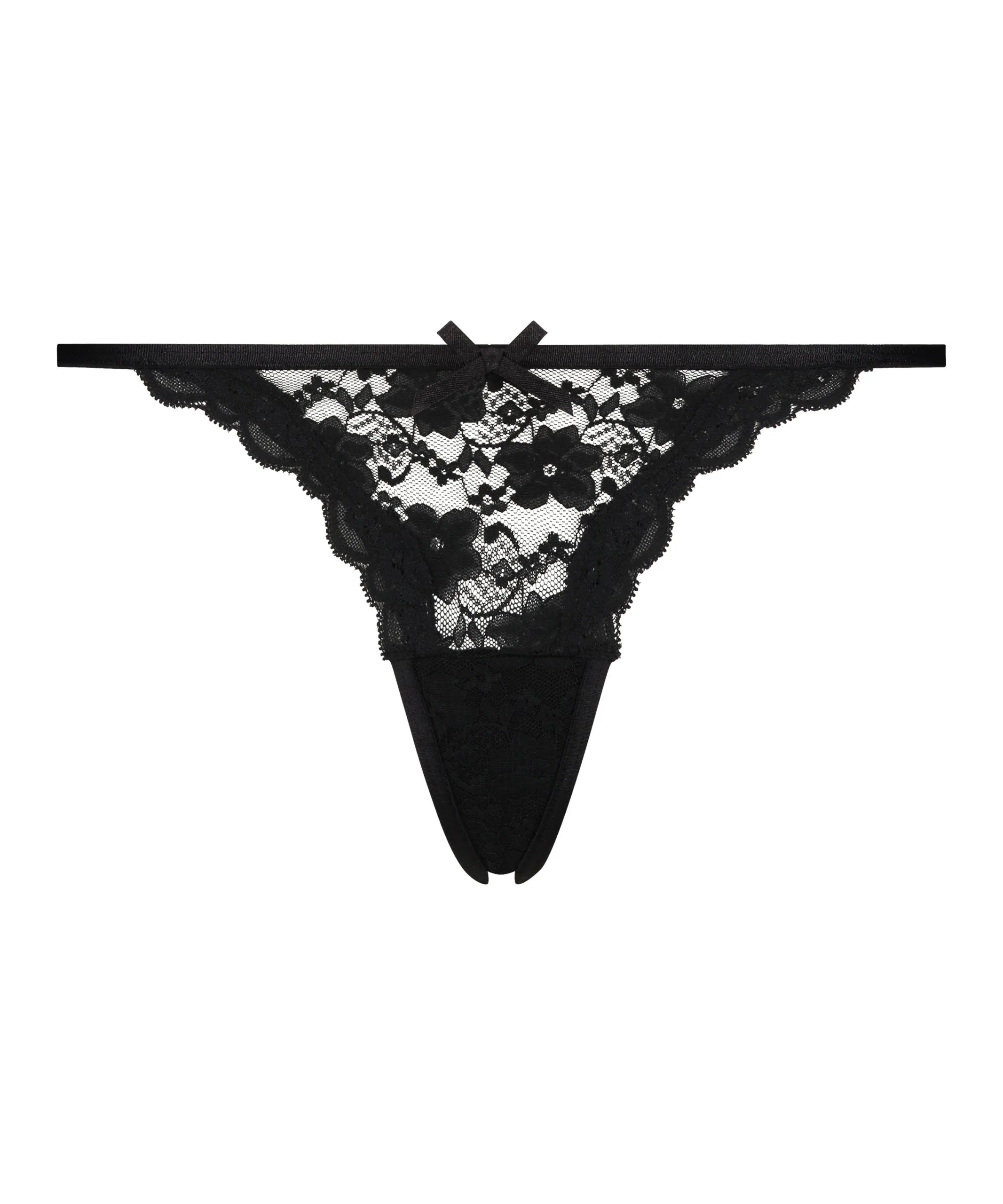 Mini Tangastring - Schwarz 6 Mini Tangastring - Schwarz – Bild 4