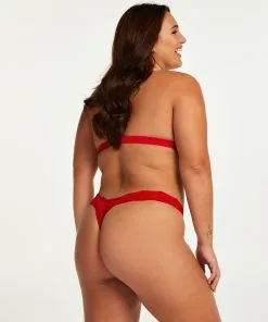 Extra Tief Sitzender String Madison - Rot 13 Extra Tief Sitzender String Madison - Rot -Unterwäschegeschäft 199717 13