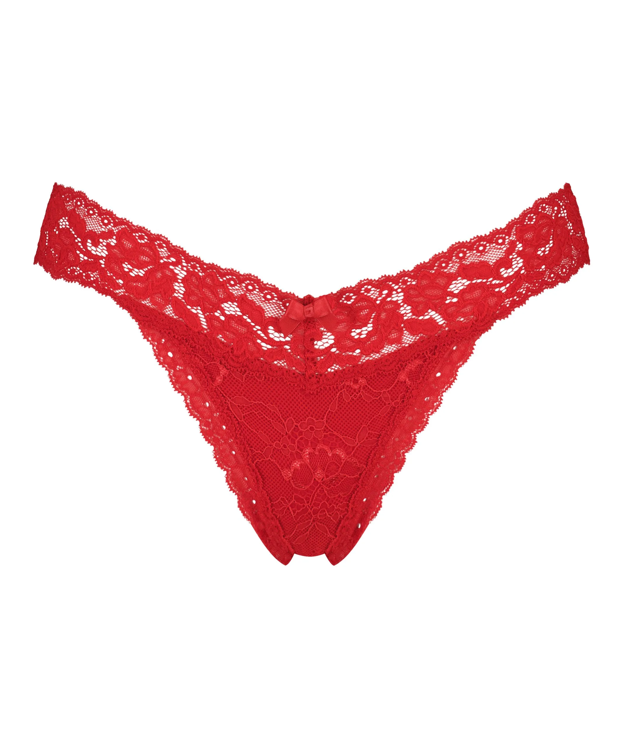 Extra Tief Sitzender String Madison - Rot 8 Extra Tief Sitzender String Madison - Rot – Bild 6