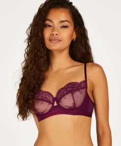 Nicht-vorgeformter Bügel-BH Honey - Lila