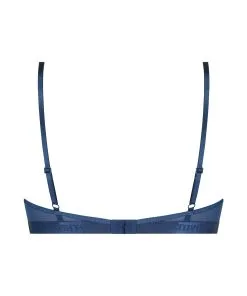 ﻿Nicht-vorgeformter Bügel-BH Honey - Blau -Unterwäschegeschäft 199817 6