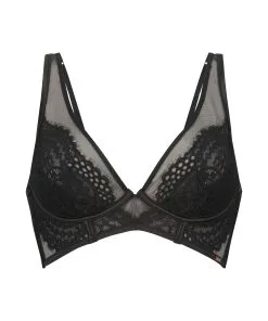 Ungepolsterter Bügel-BH Veronica - Schwarz -Unterwäschegeschäft 199882 5