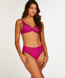 Hochgeschnittener Slip Diva - Lila