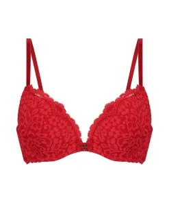 Vorgeformter Push-up Bügel-BH Rose - Rot -Unterwäschegeschäft 199960 5