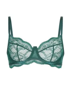 Unwattierter Bügel-BH Isabelle - Grün 12 Unwattierter Bügel-BH Isabelle - Grün -Unterwäschegeschäft 199972 5