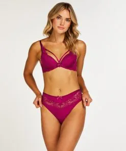 Hochgeschnittener String Georgia - Lila