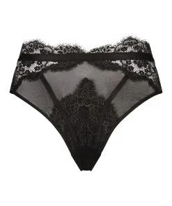 Hoher Brazilian Cynthia - Schwarz -Unterwäschegeschäft 200160 5