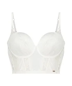 Vorgeformter Longline-Bügel-BH Erika - Weiß -Unterwäschegeschäft 200214 5