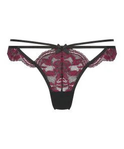 String Priya - Schwarz 10 String Priya - Schwarz -Unterwäschegeschäft 200479 5