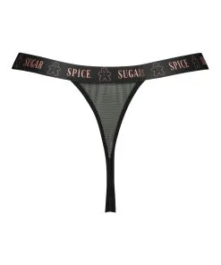 Extra Niedriger String Cinnamon - Schwarz -Unterwäschegeschäft 200727 6