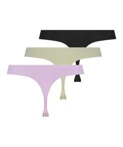 3er-Pack String Invisible Stripe Mesh - Lila -Unterwäschegeschäft 200813 6