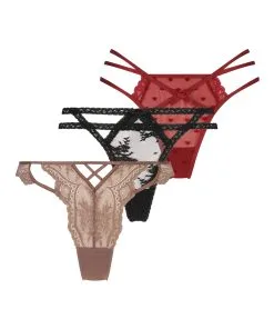 3er-Pack String Yakira - Braun -Unterwäschegeschäft 200820 5