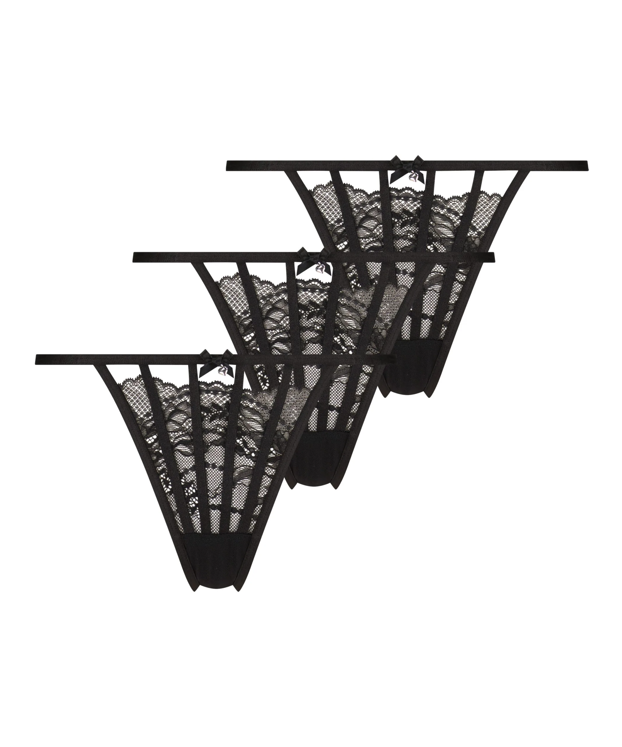 3er-Pack String Maxime - Schwarz 6 3er-Pack String Maxime - Schwarz – Bild 4