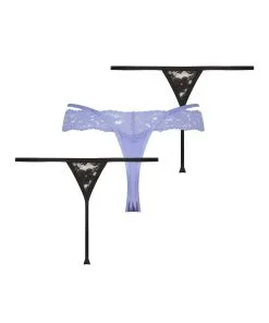 3er-Pack String Mini - Schwarz -Unterwäschegeschäft 200824 6