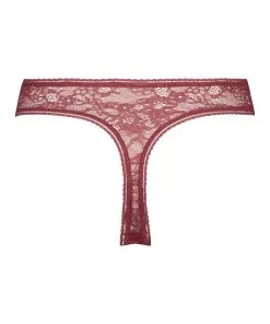 Hoch Ausgeschnittener String Lyla - Rot -Unterwäschegeschäft 200844 6