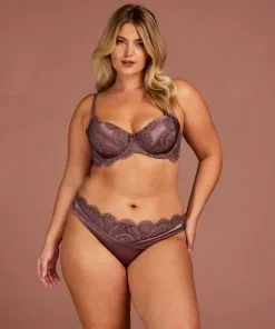 Vorgeformter Bügel-BH Hannako - Lila -Unterwäschegeschäft 200960 12