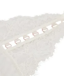 Vorgeformter Push-up-Bügel-BH Akelei - Weiß -Unterwäschegeschäft 200971 16