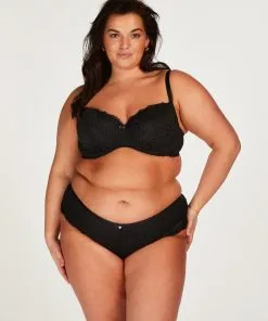 Vorgeformter Bügel-BH Marine - Schwarz -Unterwäschegeschäft 200991 12