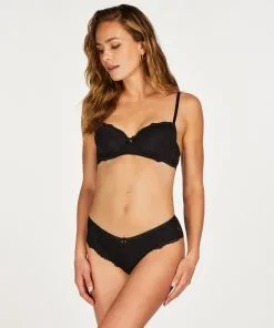 Vorgeformter Bügel-BH Marine - Schwarz -Unterwäschegeschäft 200991 3