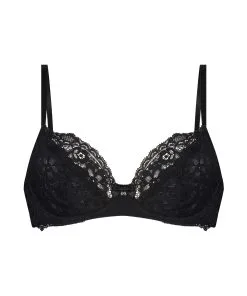 Unwattierter Bügel-BH Marine - Schwarz -Unterwäschegeschäft 200994 5