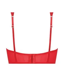 Vorgeformter Longline-Bügel-BH Elissa - Rot -Unterwäschegeschäft 201059 6