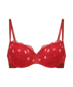 Wattierter Bügel-BH Violet - Rot -Unterwäschegeschäft 201066 5