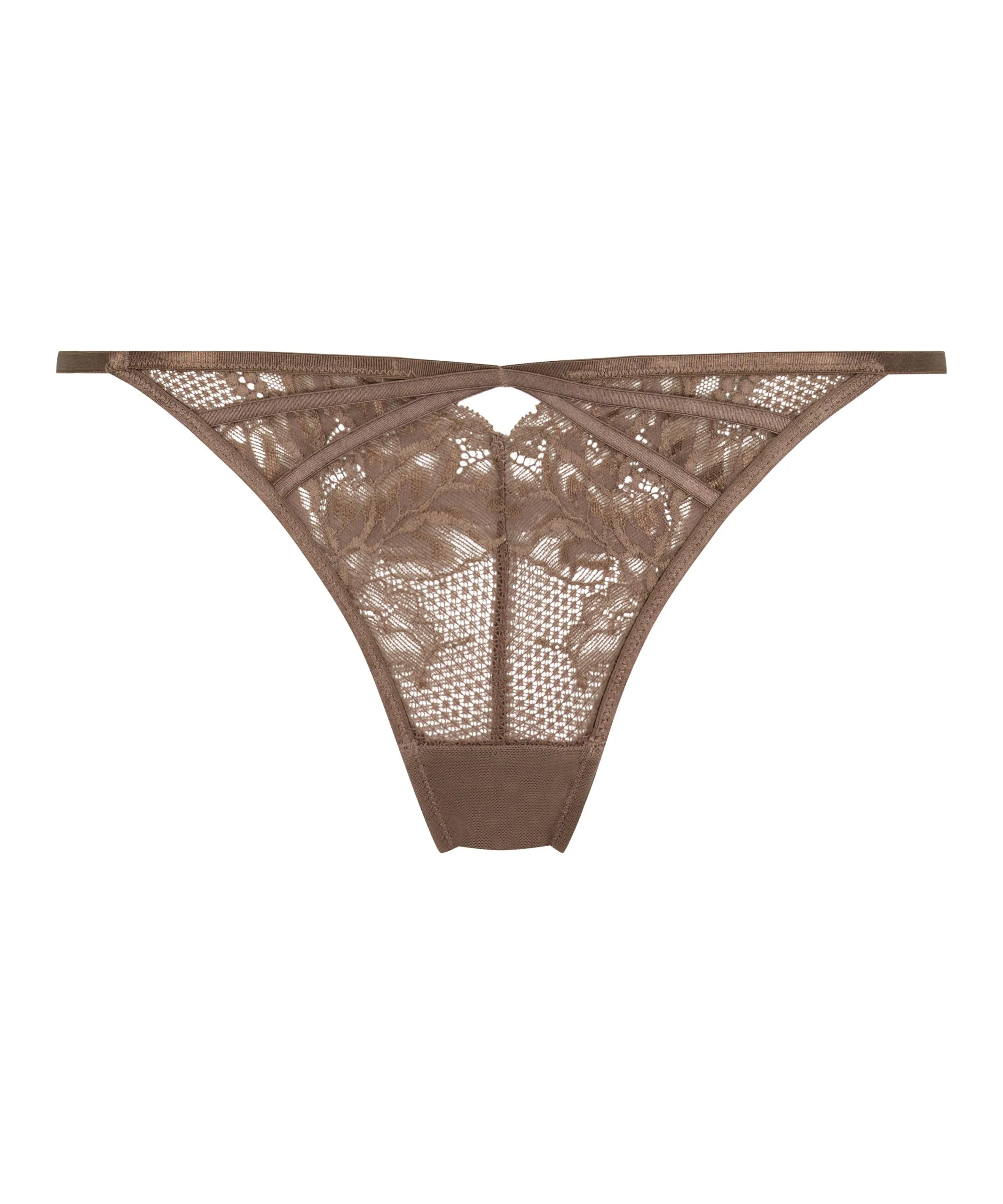 Tanga Raquel Mit Hohem Bein - Braun 6 Tanga Raquel Mit Hohem Bein - Braun – Bild 4