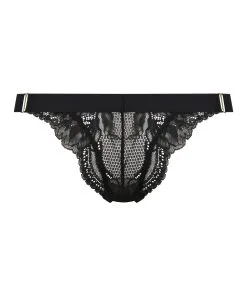 String Mit Hohem Beinausschnitt Hana - Schwarz -Unterwäschegeschäft 201099 5