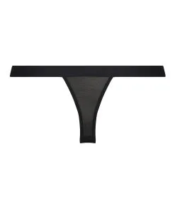 String Mit Hohem Beinausschnitt Hana - Schwarz -Unterwäschegeschäft 201099 6