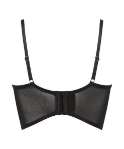 Wattierter Longline-Bügel-BH Kimberly - Schwarz -Unterwäschegeschäft 201103 6