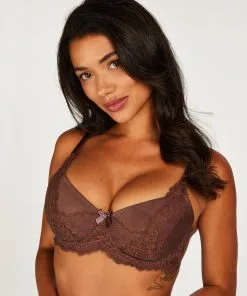 Vorgeformter Bügel-BH Daisy - Braun -Unterwäschegeschäft 201105 2