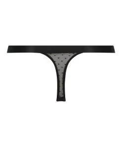 String Mit Hohem Beinausschnitt Violet - Schwarz -Unterwäschegeschäft 201131 6