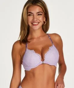 Vorgeformter Push-up-Bügel-BH Blaise - Lila