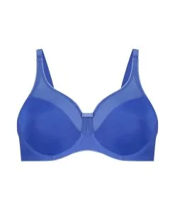 Unwattierter Minimizer-Bügel-BH Nina - Blau -Unterwäschegeschäft 201187 5