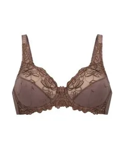 Unwattierter Bügel-BH Diva - Braun -Unterwäschegeschäft 201188 5