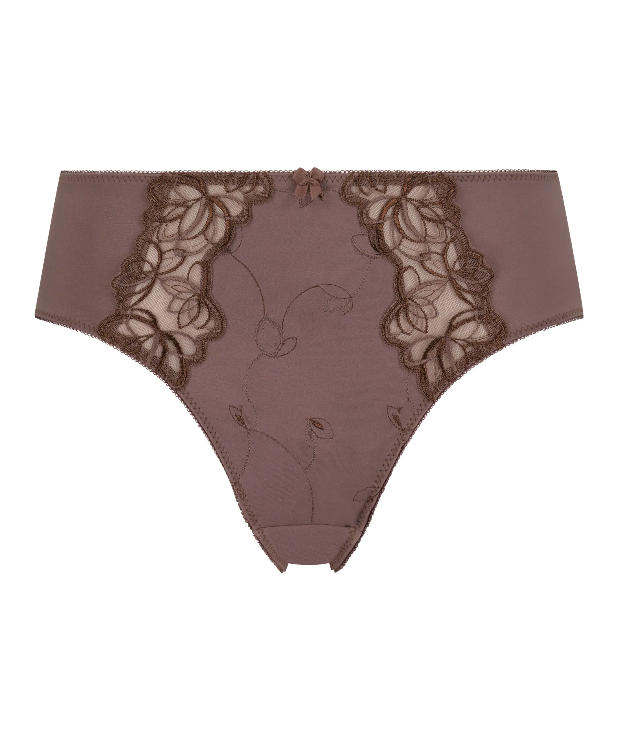 Hochgeschnittener Slip Diva - Braun 6 Hochgeschnittener Slip Diva - Braun – Bild 4