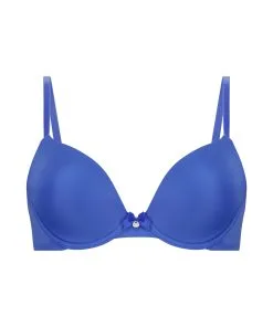 Vorgeformter Bügel-BH Plunge - Blau -Unterwäschegeschäft 201196 5