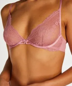 Unwattierter Bügel-BH Wies - Rosa 9 Unwattierter Bügel-BH Wies - Rosa -Unterwäschegeschäft 201224 2