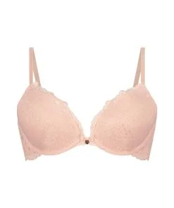 Vorgeformter Push-up-Bügel-BH Marine - Rosa -Unterwäschegeschäft 201244 5