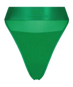 Hochgeschnittener String-Tanga Flexing - Grün -Unterwäschegeschäft 201301 5