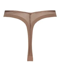 Hoch Ausgeschnittener String Invisible - Braun -Unterwäschegeschäft 201402 6