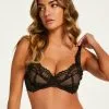 Unwattierter Bügel-BH Daisy - Schwarz